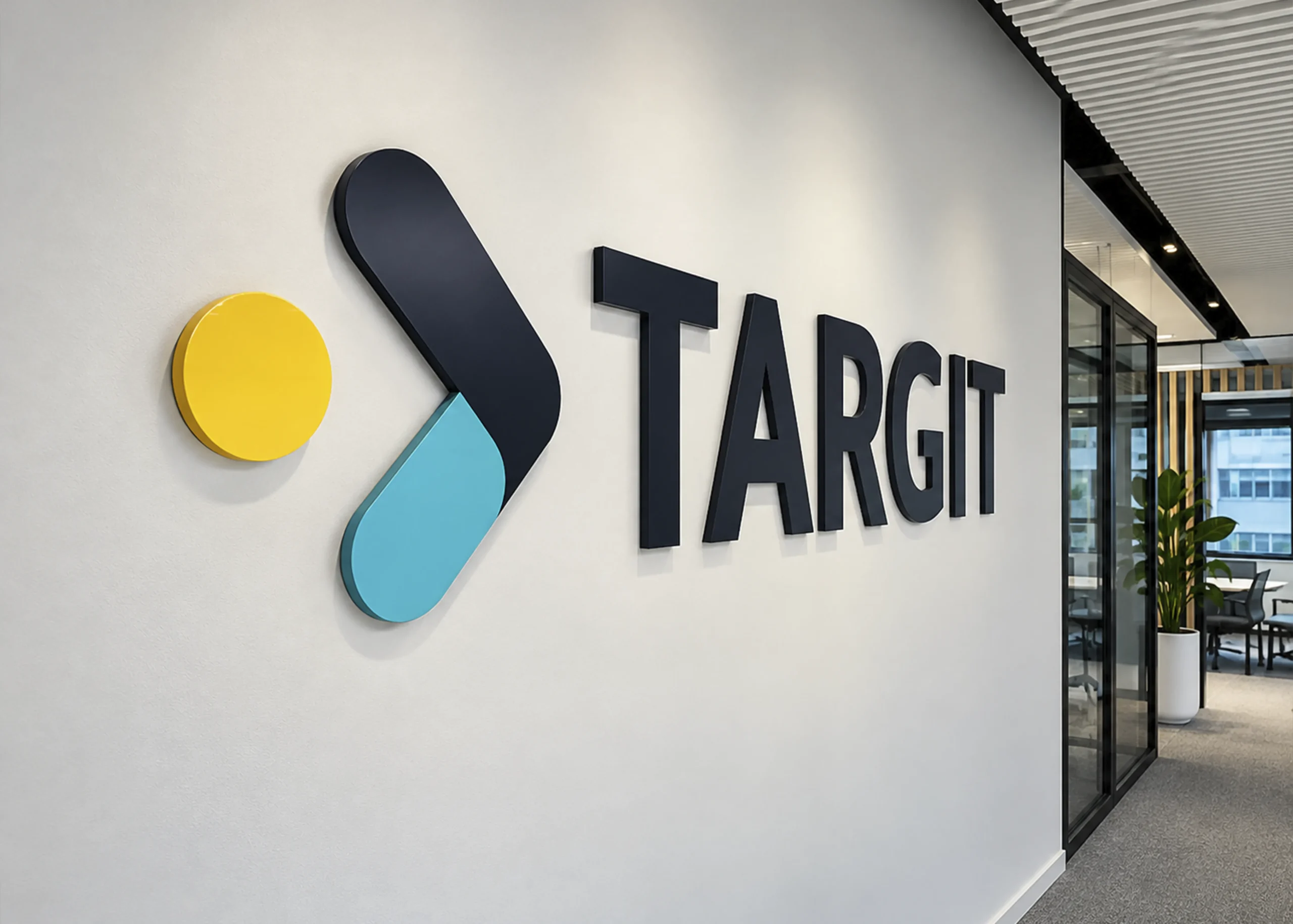 Targit udfræset logo